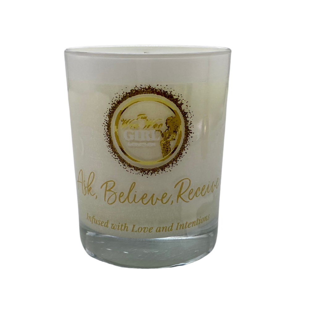 Ask Believe Receive Soy Manifestation Candle