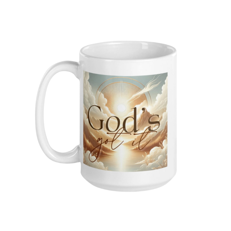 God's Got It Mug - Clouds