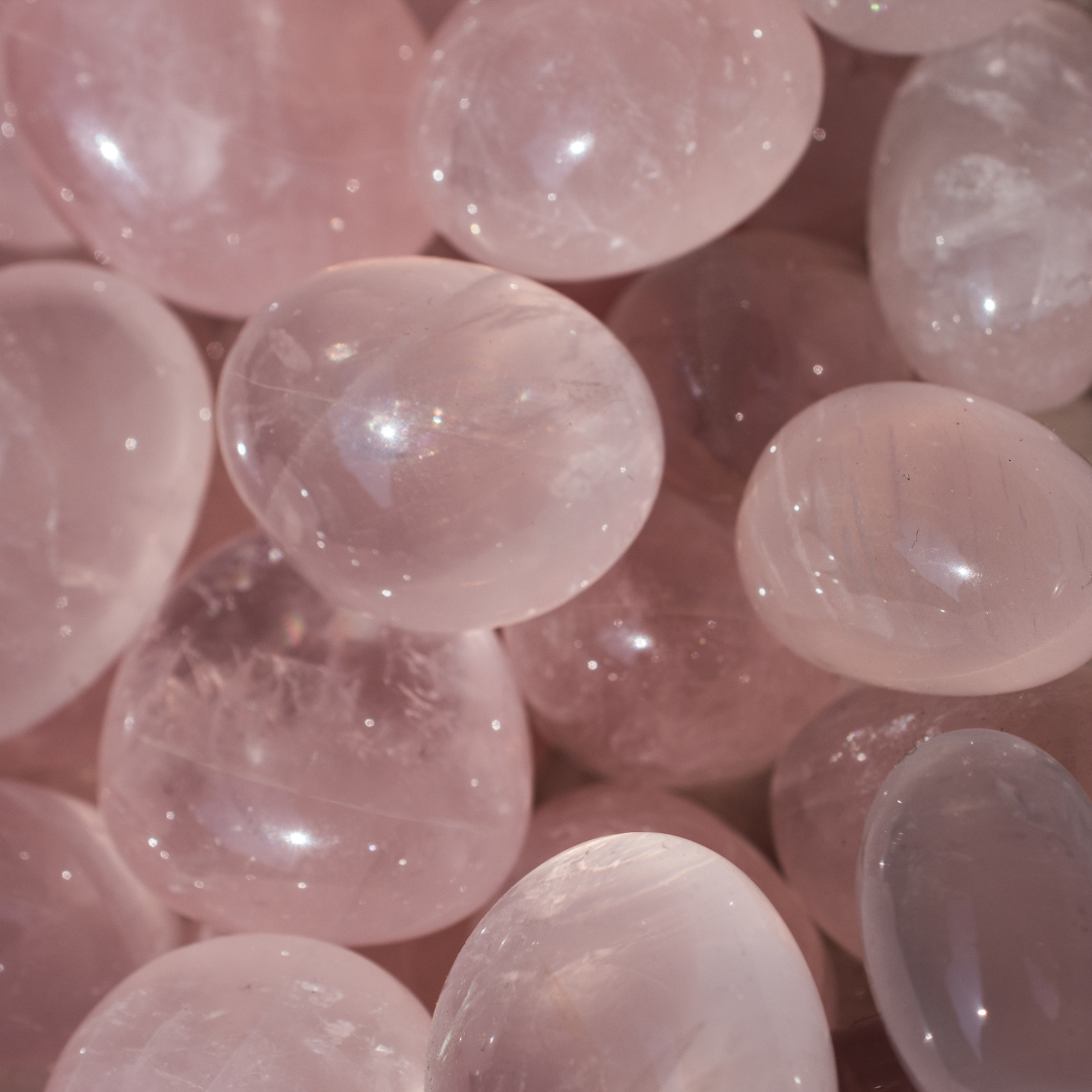 Rose Quartz Crystal Set (Tumbled)