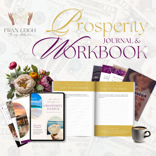 Prosperity Journal Workbook & Guided Mediation Bundle
