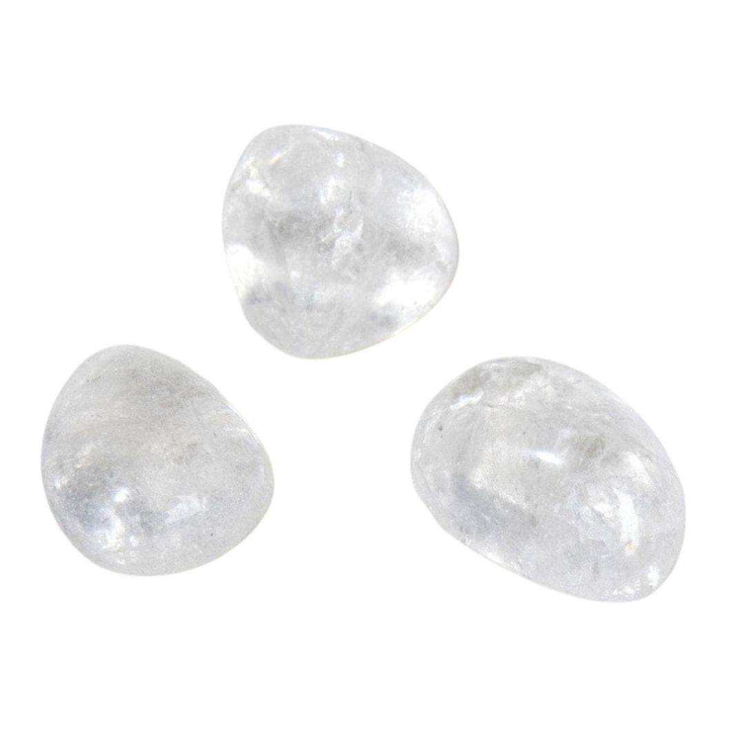 Clear Quartz Crystal Set (Tumbled)