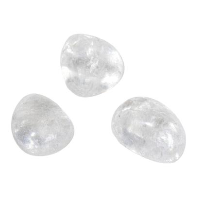 Clear Quartz Crystal Set (Tumbled)
