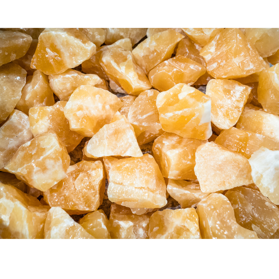 Orange Calcite Crystal