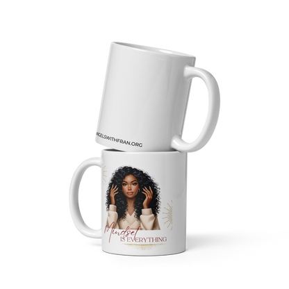 Mindset is Everything Mug (Black Hair)