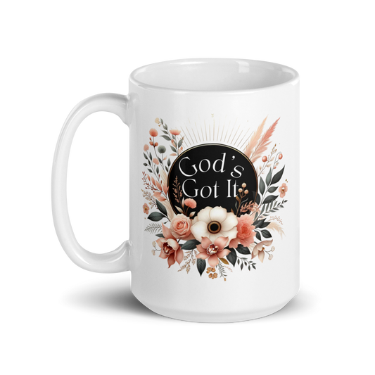 God's Got It Mug - Floral