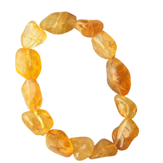 High Frequency Prayer Bracelet Citrine