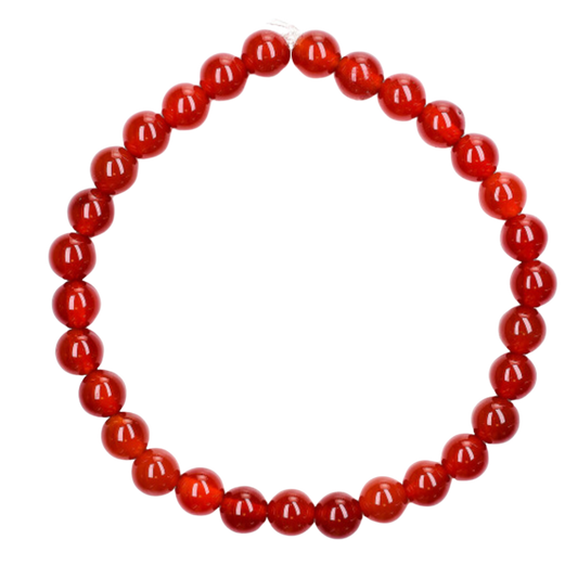 High Frequency Prayer Bracelet Carnelian